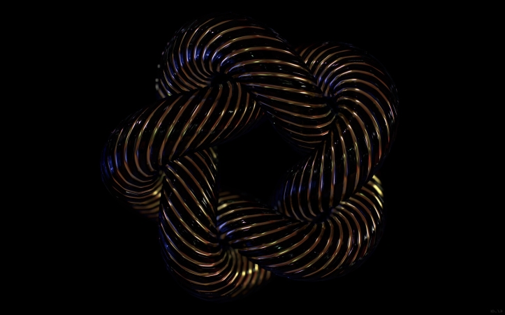 An example of a 'Cinquefoil Knot' by inkydigit